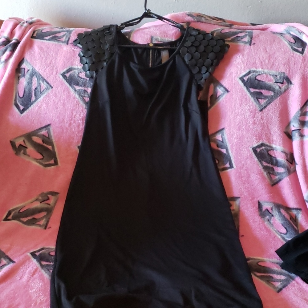 Knee length  black dress